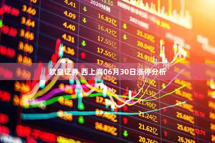 欧皇证券 西上海06月30日涨停分析