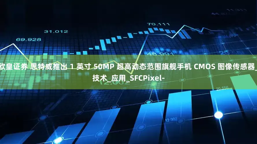 欧皇证券 思特威推出 1 英寸 50MP 超高动态范围旗舰手机 CMOS 图像传感器_技术_应用_SFCPixel-